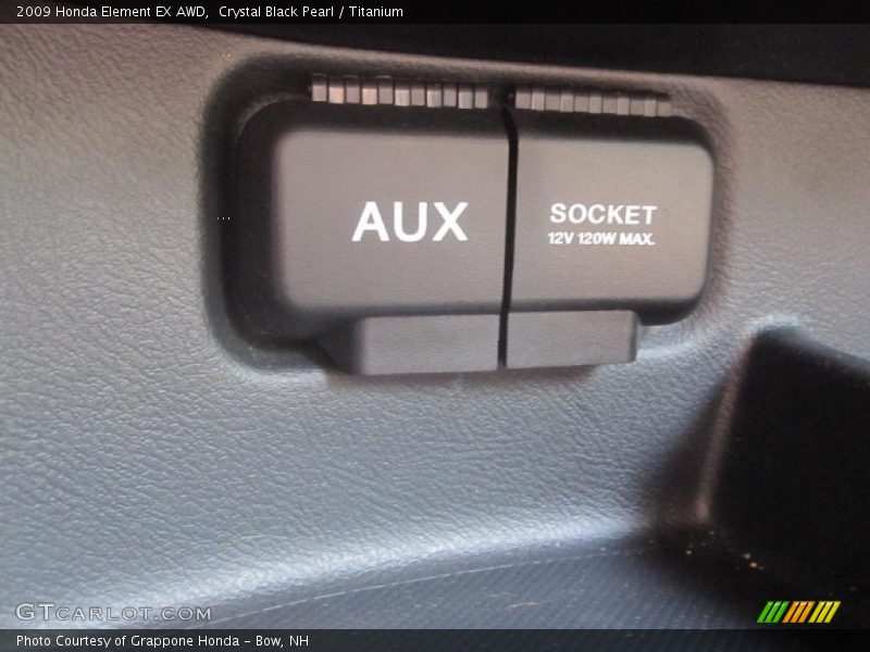 Crystal Black Pearl / Titanium 2009 Honda Element EX AWD