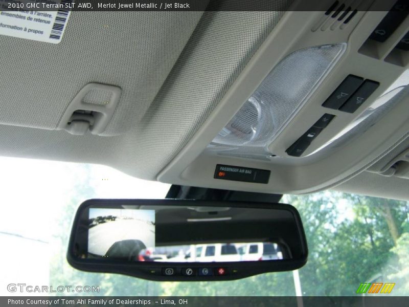 Merlot Jewel Metallic / Jet Black 2010 GMC Terrain SLT AWD