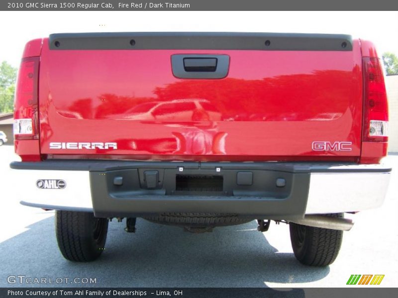 Fire Red / Dark Titanium 2010 GMC Sierra 1500 Regular Cab