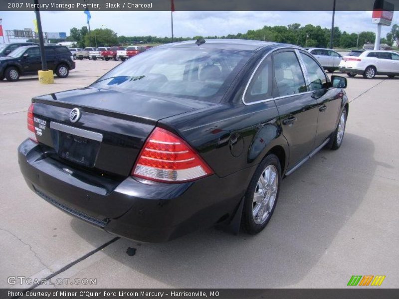 Black / Charcoal 2007 Mercury Montego Premier