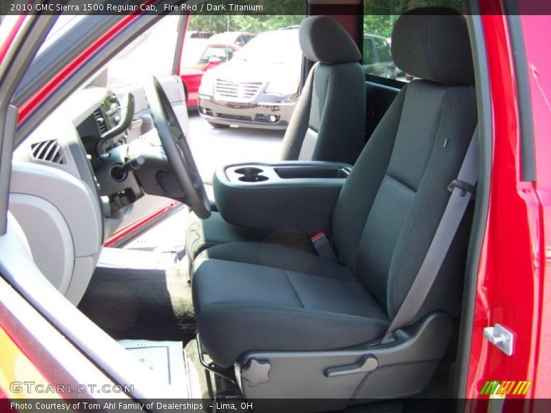 Fire Red / Dark Titanium 2010 GMC Sierra 1500 Regular Cab