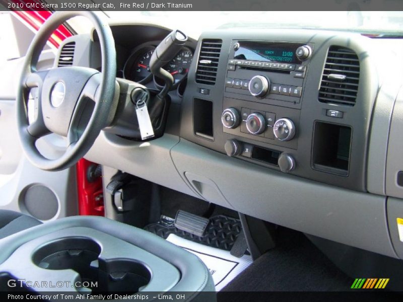 Fire Red / Dark Titanium 2010 GMC Sierra 1500 Regular Cab