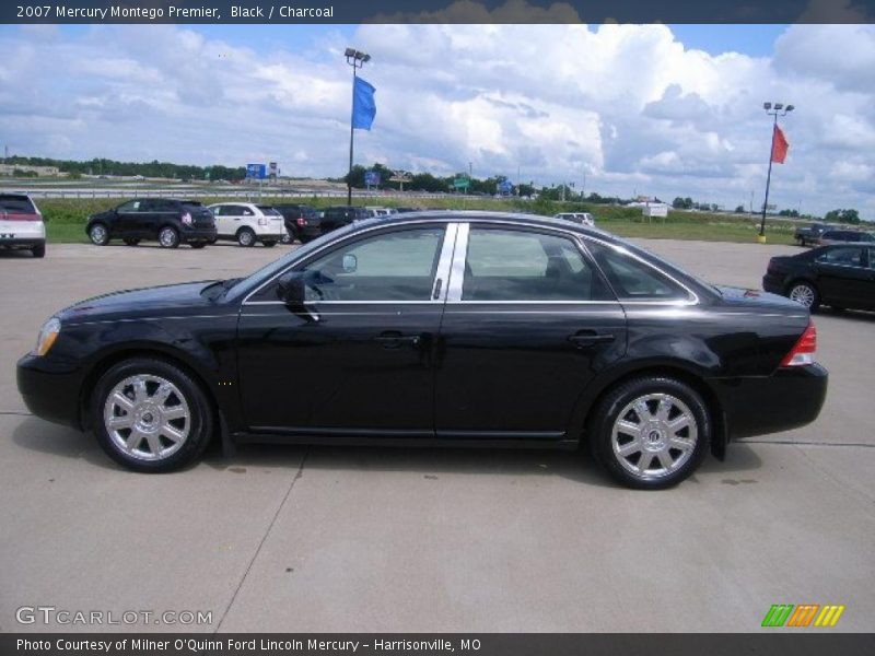 Black / Charcoal 2007 Mercury Montego Premier