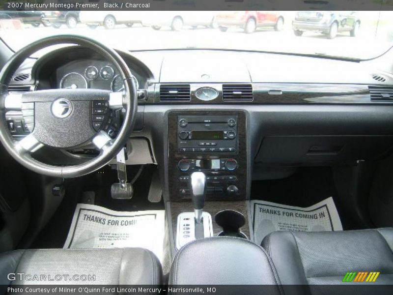 Black / Charcoal 2007 Mercury Montego Premier