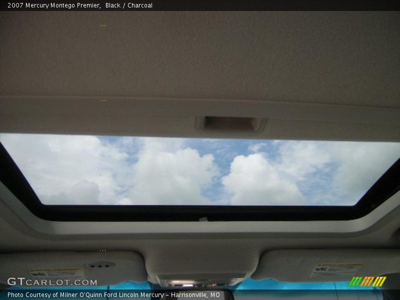 Black / Charcoal 2007 Mercury Montego Premier