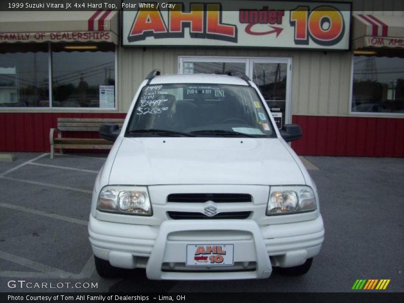 Polar White / Gray 1999 Suzuki Vitara JX 4x4 Hard Top