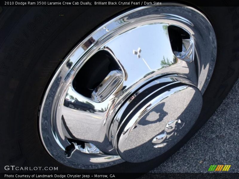 Brilliant Black Crystal Pearl / Dark Slate 2010 Dodge Ram 3500 Laramie Crew Cab Dually