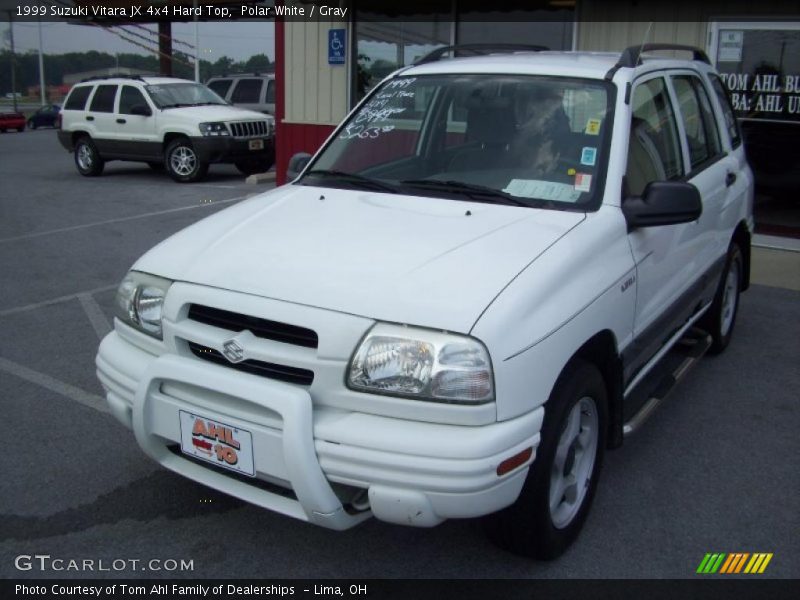 Polar White / Gray 1999 Suzuki Vitara JX 4x4 Hard Top