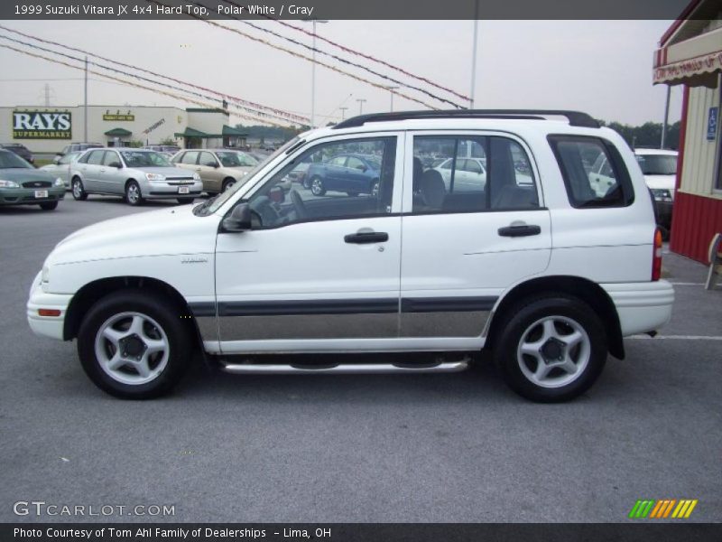 Polar White / Gray 1999 Suzuki Vitara JX 4x4 Hard Top