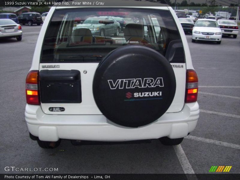 Polar White / Gray 1999 Suzuki Vitara JX 4x4 Hard Top