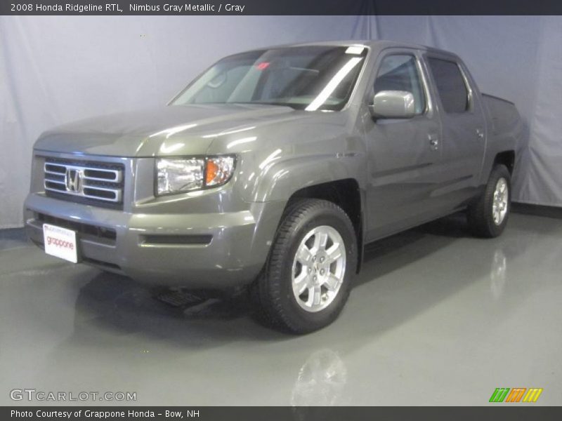 Nimbus Gray Metallic / Gray 2008 Honda Ridgeline RTL