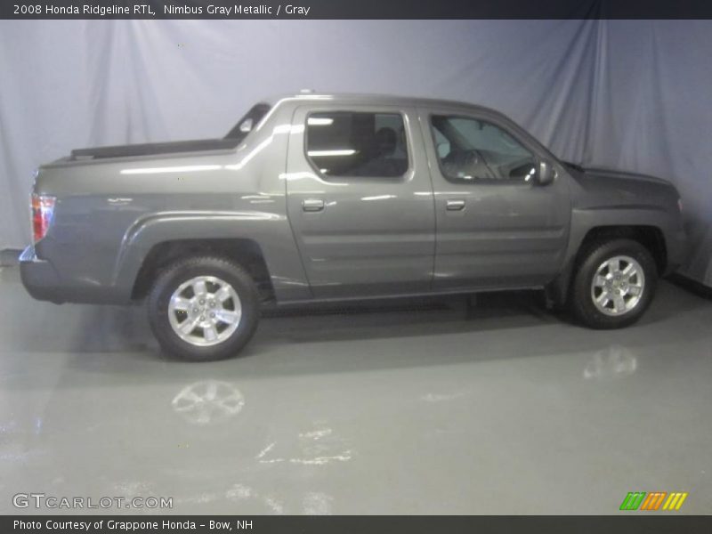 Nimbus Gray Metallic / Gray 2008 Honda Ridgeline RTL