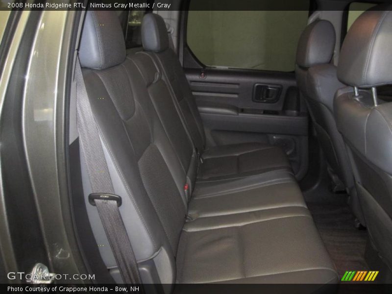 Nimbus Gray Metallic / Gray 2008 Honda Ridgeline RTL