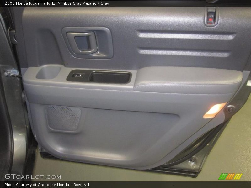 Nimbus Gray Metallic / Gray 2008 Honda Ridgeline RTL