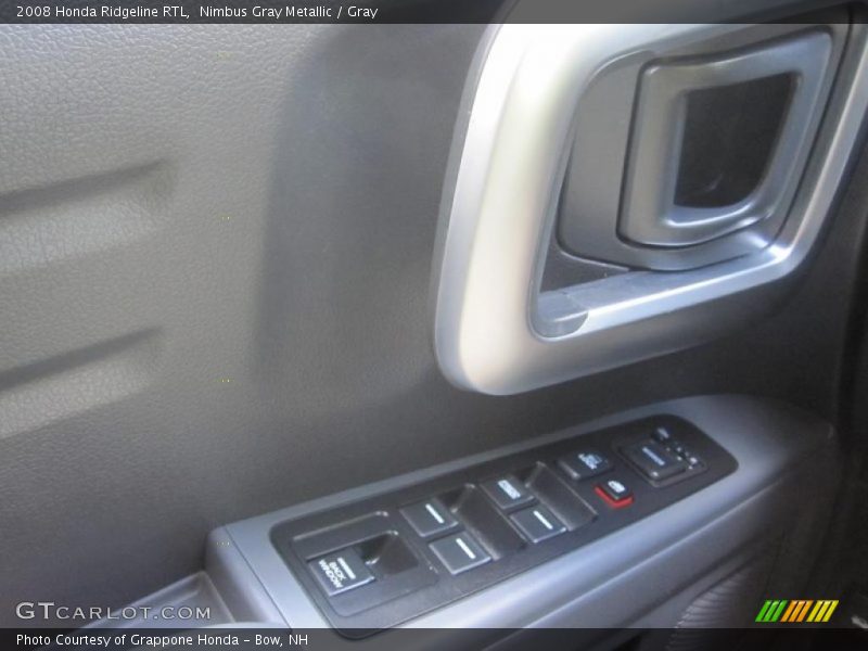 Nimbus Gray Metallic / Gray 2008 Honda Ridgeline RTL