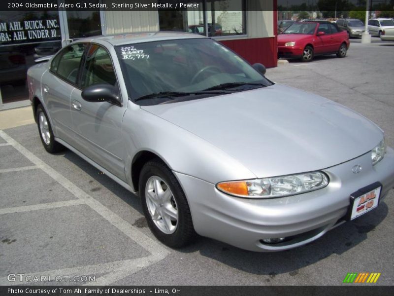 Sterling Silver Metallic / Pewter 2004 Oldsmobile Alero GL1 Sedan