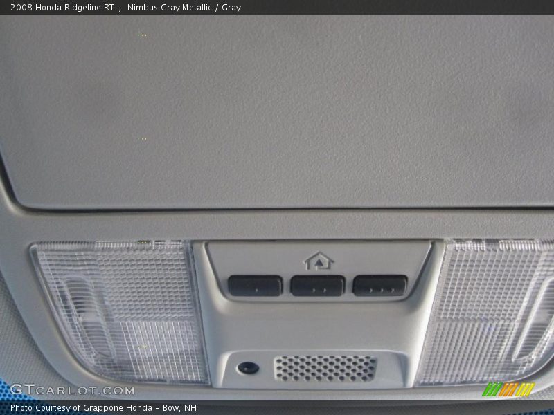 Nimbus Gray Metallic / Gray 2008 Honda Ridgeline RTL