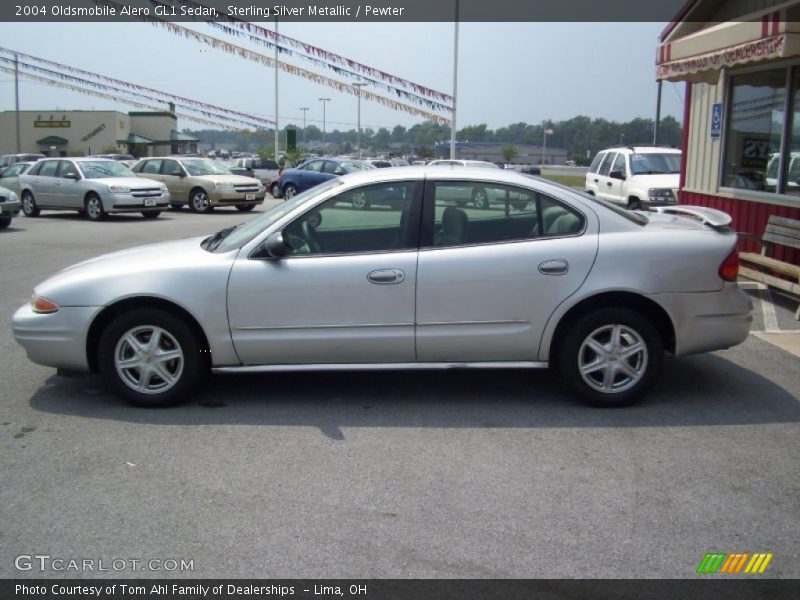 Sterling Silver Metallic / Pewter 2004 Oldsmobile Alero GL1 Sedan