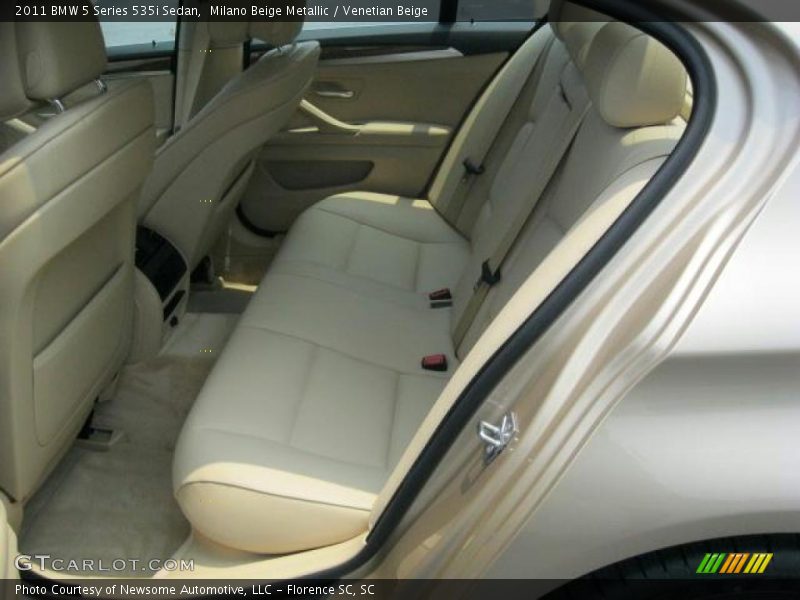 Milano Beige Metallic / Venetian Beige 2011 BMW 5 Series 535i Sedan