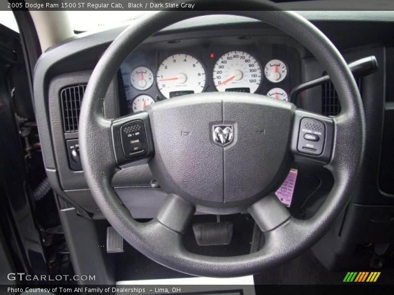 Black / Dark Slate Gray 2005 Dodge Ram 1500 ST Regular Cab