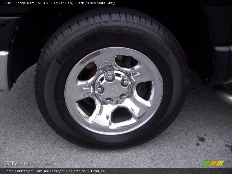 Black / Dark Slate Gray 2005 Dodge Ram 1500 ST Regular Cab