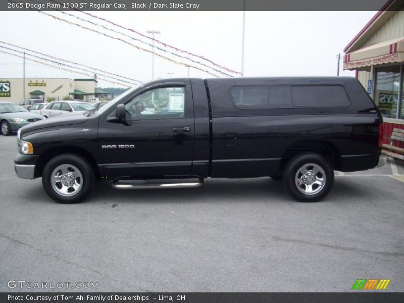 Black / Dark Slate Gray 2005 Dodge Ram 1500 ST Regular Cab