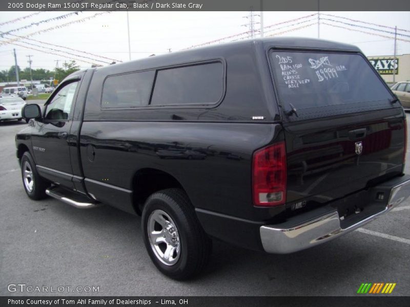 Black / Dark Slate Gray 2005 Dodge Ram 1500 ST Regular Cab
