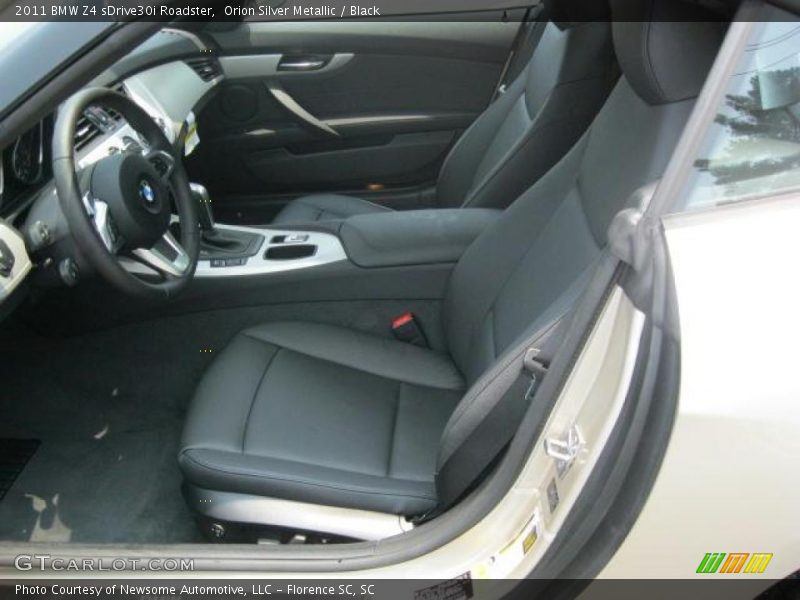 Orion Silver Metallic / Black 2011 BMW Z4 sDrive30i Roadster