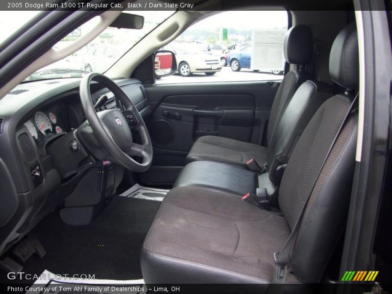 Black / Dark Slate Gray 2005 Dodge Ram 1500 ST Regular Cab