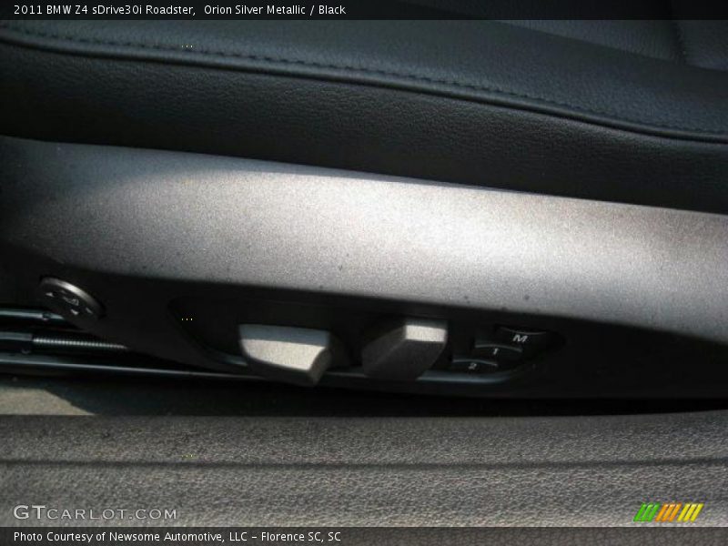 Orion Silver Metallic / Black 2011 BMW Z4 sDrive30i Roadster