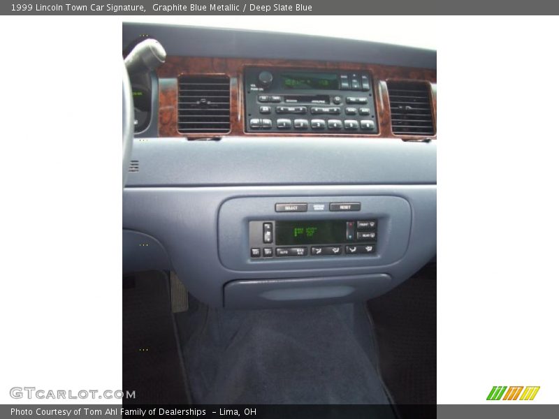 Graphite Blue Metallic / Deep Slate Blue 1999 Lincoln Town Car Signature