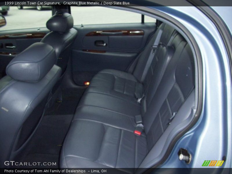 Graphite Blue Metallic / Deep Slate Blue 1999 Lincoln Town Car Signature