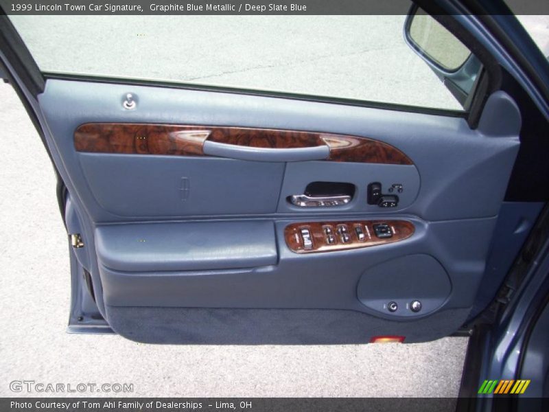 Graphite Blue Metallic / Deep Slate Blue 1999 Lincoln Town Car Signature