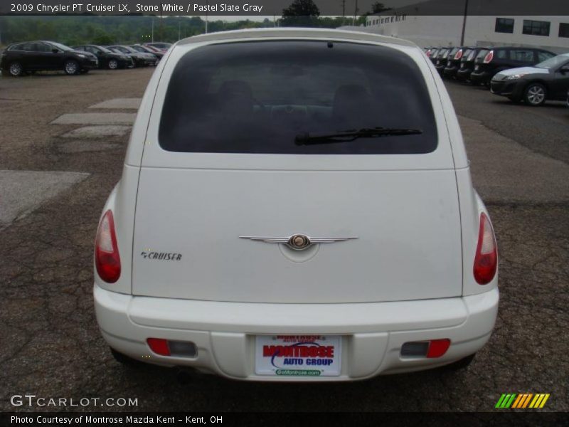 Stone White / Pastel Slate Gray 2009 Chrysler PT Cruiser LX