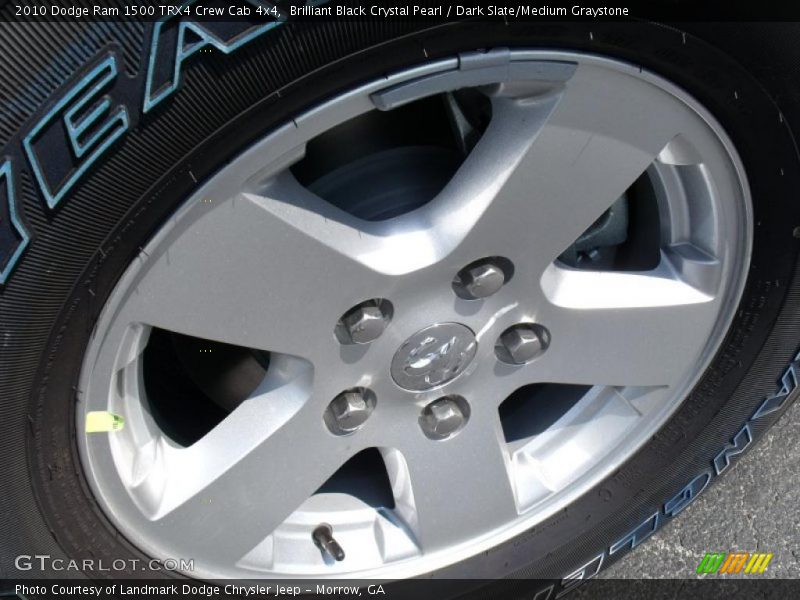 Brilliant Black Crystal Pearl / Dark Slate/Medium Graystone 2010 Dodge Ram 1500 TRX4 Crew Cab 4x4