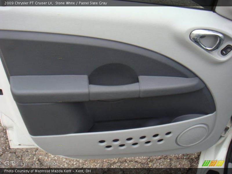 Stone White / Pastel Slate Gray 2009 Chrysler PT Cruiser LX