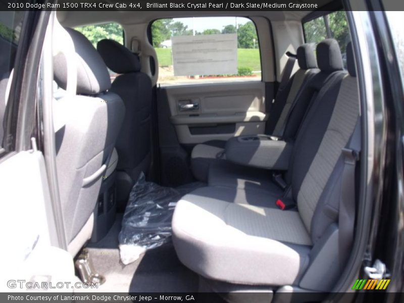 Brilliant Black Crystal Pearl / Dark Slate/Medium Graystone 2010 Dodge Ram 1500 TRX4 Crew Cab 4x4