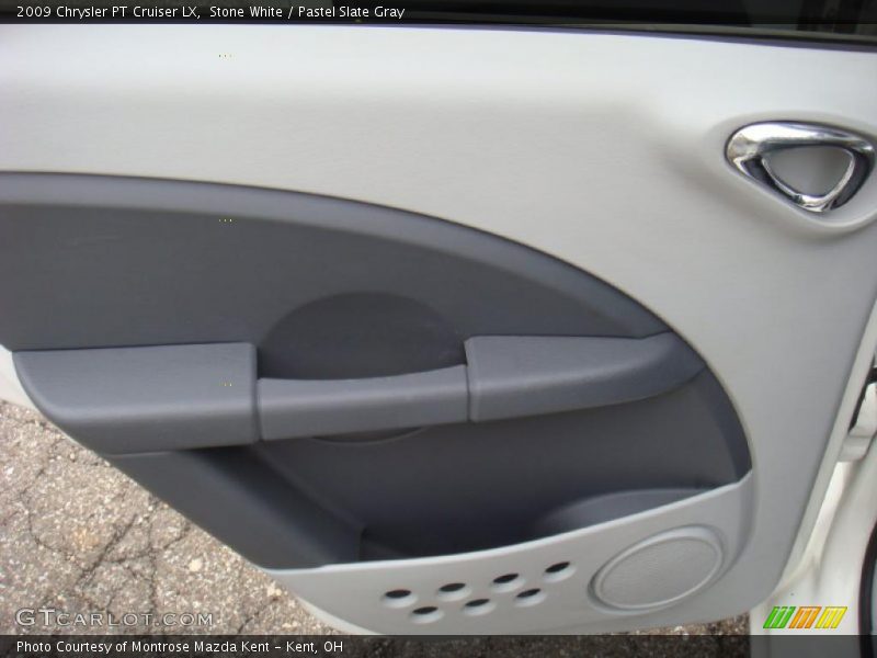 Stone White / Pastel Slate Gray 2009 Chrysler PT Cruiser LX