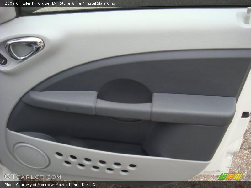 Stone White / Pastel Slate Gray 2009 Chrysler PT Cruiser LX