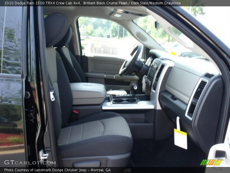 Brilliant Black Crystal Pearl / Dark Slate/Medium Graystone 2010 Dodge Ram 1500 TRX4 Crew Cab 4x4