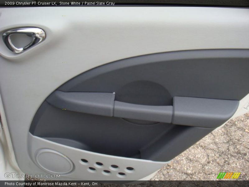 Stone White / Pastel Slate Gray 2009 Chrysler PT Cruiser LX