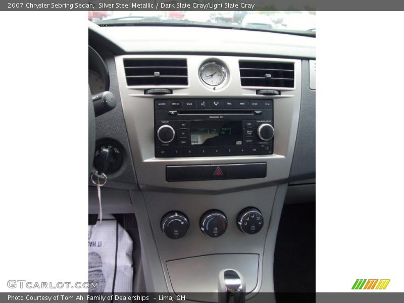 Silver Steel Metallic / Dark Slate Gray/Light Slate Gray 2007 Chrysler Sebring Sedan
