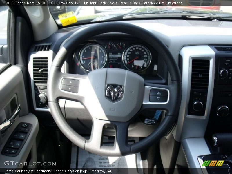 Brilliant Black Crystal Pearl / Dark Slate/Medium Graystone 2010 Dodge Ram 1500 TRX4 Crew Cab 4x4