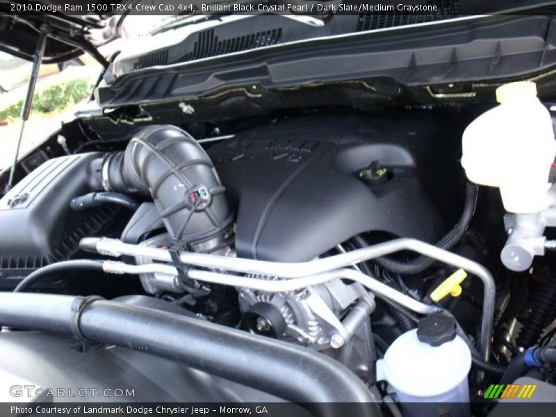 Brilliant Black Crystal Pearl / Dark Slate/Medium Graystone 2010 Dodge Ram 1500 TRX4 Crew Cab 4x4