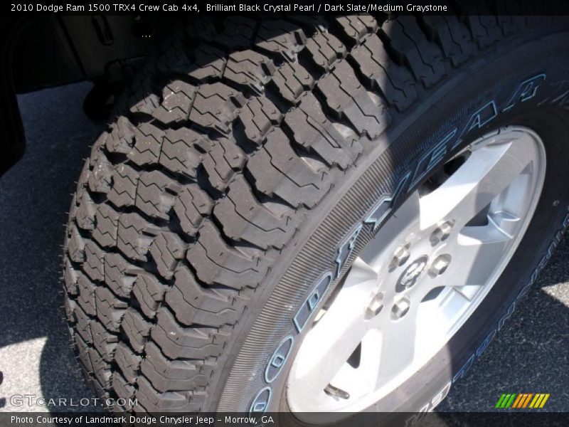 Brilliant Black Crystal Pearl / Dark Slate/Medium Graystone 2010 Dodge Ram 1500 TRX4 Crew Cab 4x4