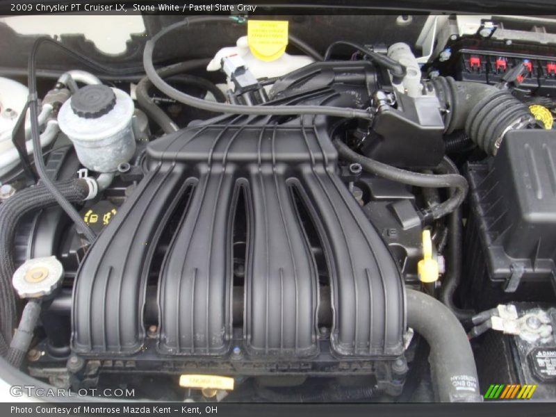 Stone White / Pastel Slate Gray 2009 Chrysler PT Cruiser LX