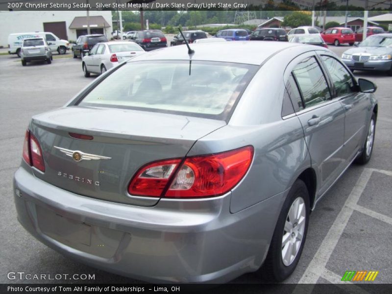 Silver Steel Metallic / Dark Slate Gray/Light Slate Gray 2007 Chrysler Sebring Sedan