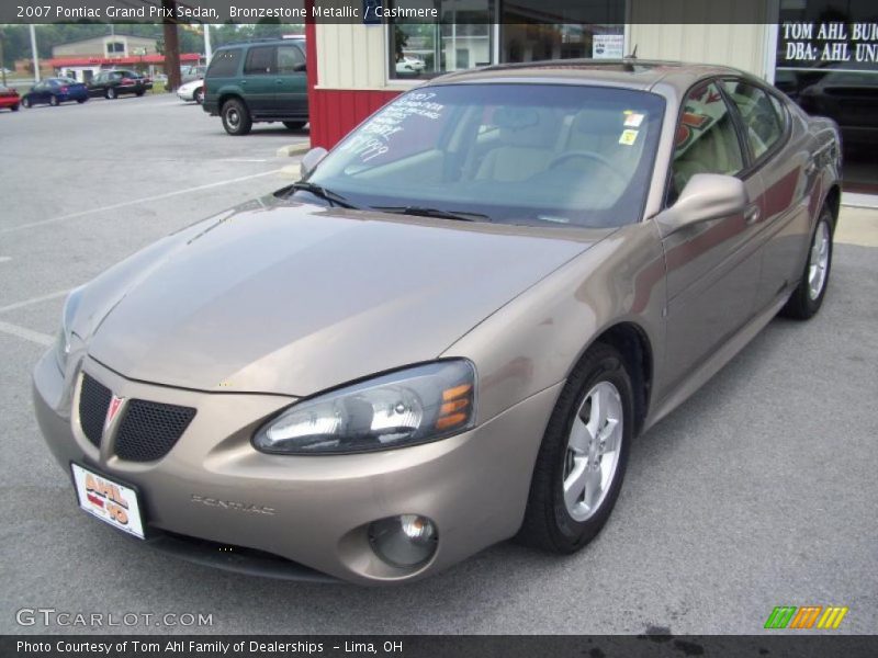 Bronzestone Metallic / Cashmere 2007 Pontiac Grand Prix Sedan