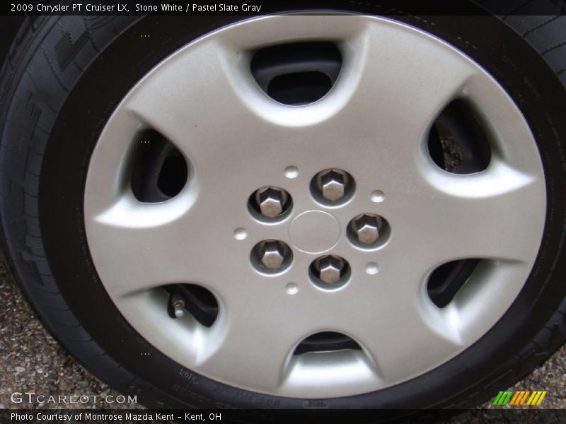 Stone White / Pastel Slate Gray 2009 Chrysler PT Cruiser LX