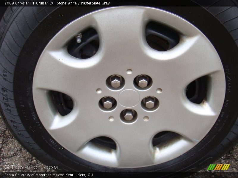 Stone White / Pastel Slate Gray 2009 Chrysler PT Cruiser LX
